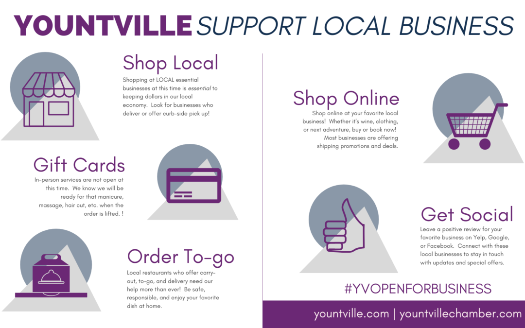 Yountville is Open for Business: Support Local Business during COVID-19