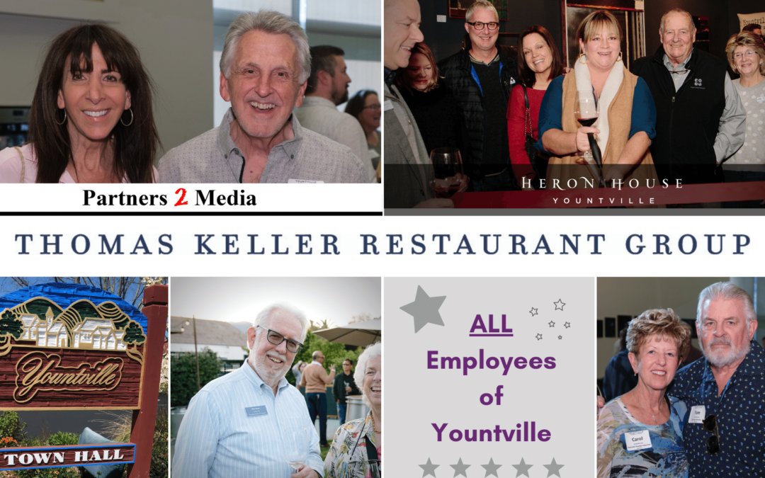 Yountville Chamber of Commerce Business and Community Award Winners 2021