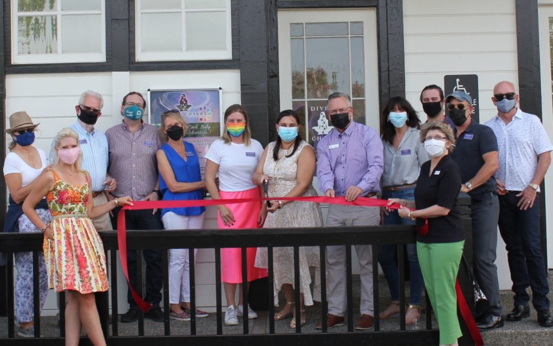 Ribbon Cutting at Divine Chakra Spa