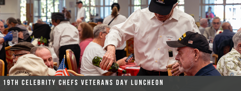 19th Annual Celebrity Chefs Veterans Day Luncheon