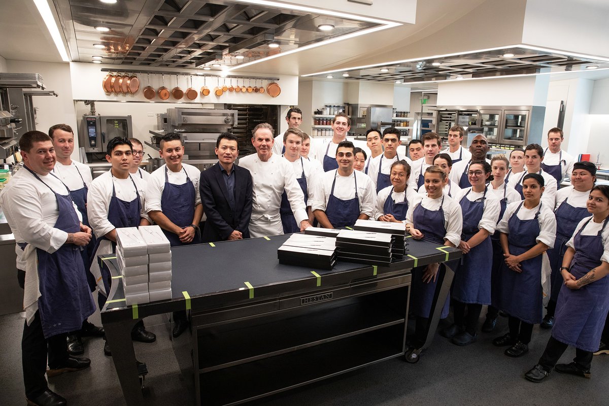 The French Laundry Staff in Kitchen The French Laundry Staff in Kitchen
