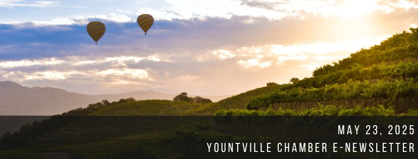 Yountville Chamber: May 23 Newsletter