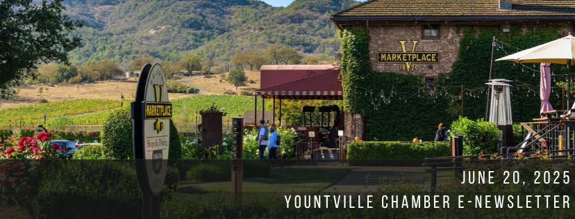 Yountville Chamber: June 20 Newsletter