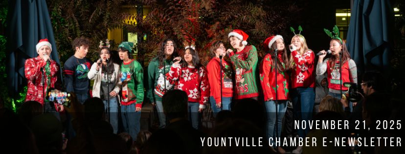 Yountville Chamber: November 21 Newsletter