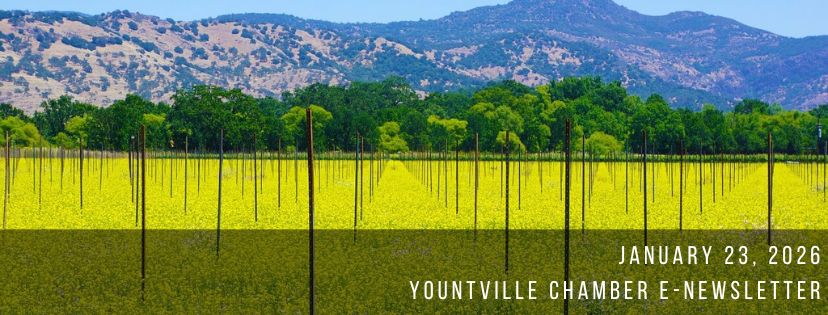Yountville Chamber: January 23 Newsletter