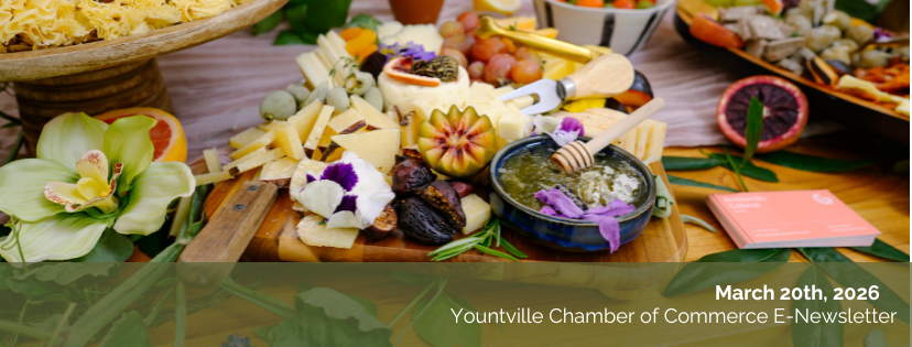 Yountville Chamber: March 20th Newsletter