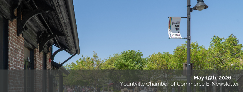 Yountville Chamber: May 15th Newsletter