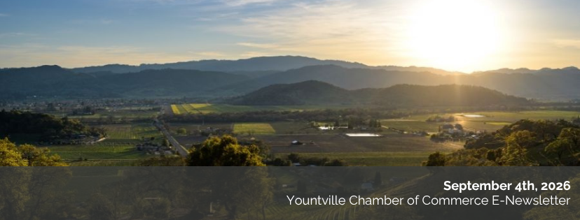 September 4th Newsletter : September 2026 Events in Napa Valley and Yountville